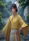玄幻小说推荐《斗破苍穹》封面，火焰与力量感的玄幻插画
